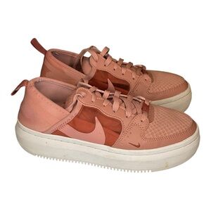 NIKE Women’s Court Vision Alta TXT Rust Pink 8 1/2